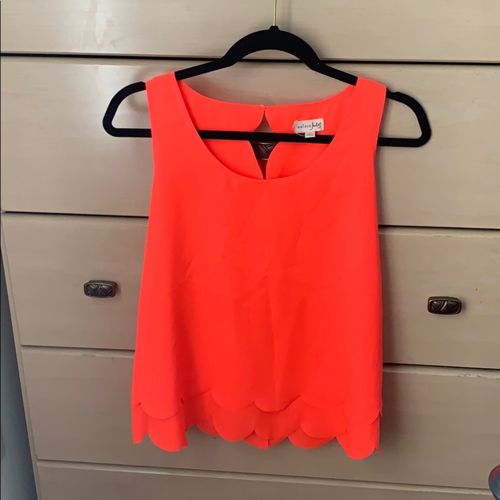 Neon orange tip